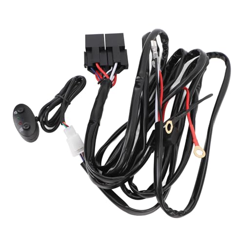 DC12V Hoher Verkabelung Kabelbaum mit Hohem Abstrahlkabel 40A 16AWG Kabel Doppelfarbe Kabelbaum für LED -Lichtstangen LED Pod Nebel Antriebslicht 6.56ft DC12V Hoher Verkabelung Kabelbaum mit Hohem Abstrahlkabel 40A 16AWG Kabel Doppelfarbe Kabelbaum für LED -Lichtstangen LED Pod Nebel Antriebslicht 6.56ft von aqxreight