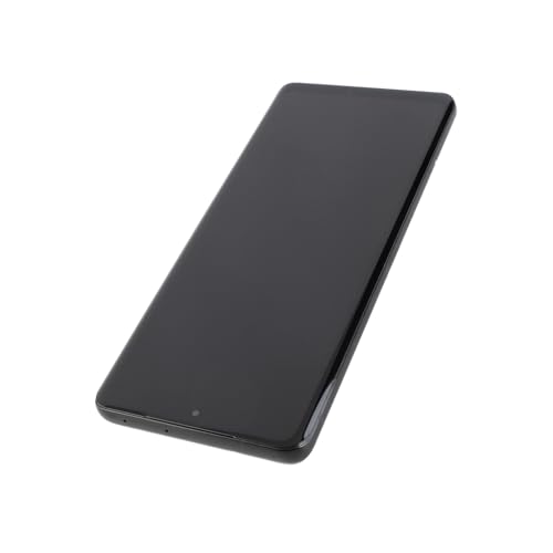 Ersatz für Telefonbildschirm 6,8 Zoll 3D Sensitive Touch mit Fingerabdruckrahmen Reparaturwerkzeugen Telefon Digitalisierer Montage für Ultra 5G SM G998B Silber. International. bringt. Es. (Black) von aqxreight