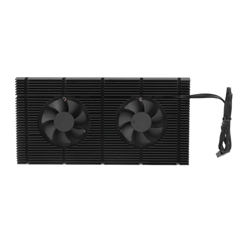 GK6 Dual PWM Lüfter VRAM Heatkühlgeschwindigkeit Backplane Memory Kühlkühler für 3080 3070 0,5 Mm Pad 600 (1mm Pad 700) von aqxreight