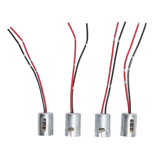 LED -Glühbirnen -Leichtbuchse -Adapter -LED -Lampen -Lampen -Kabelbaumanschluss LED -Lampenlampenhalter 4PCS Wasserdichte Hitzeproof für LKWs SUVs mit Einfacher Installation (1157) von aqxreight