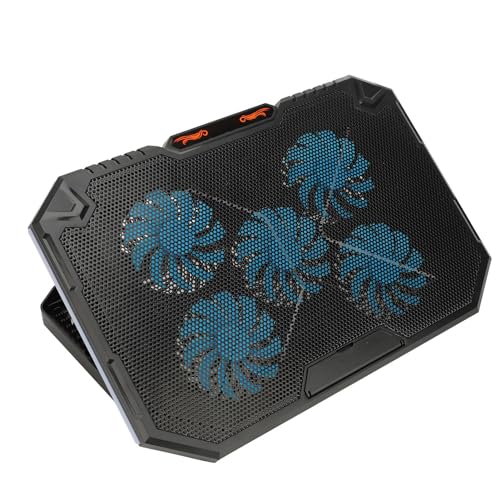 Laptop -Kühlkissen 5 Lüfter Wärme Dissipation Einstellen Höhe des Kühlerständer Laptop -Kühlkissen 5 Lüfter Wärme Dissipation Einstellen Höhe des Kühlerständer von aqxreight