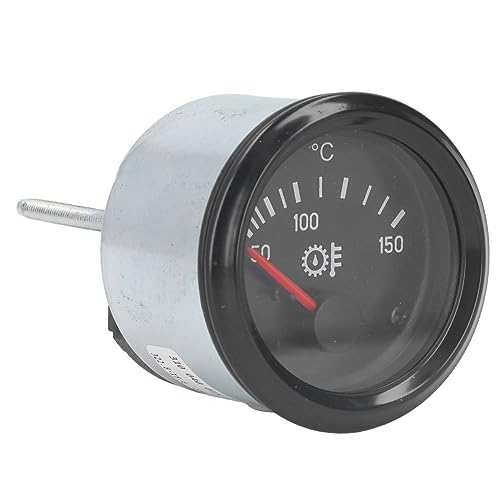 Öltemperaturmesser Genau Stabiler 52 -mm -Punkt Öltemperaturmesser für Generatoren 24 V von aqxreight