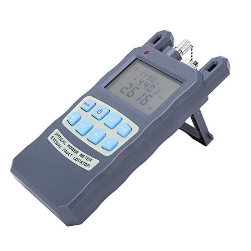 OPTICAL FIBER -NUMMESS METER Tragbarer Kabel -Tester SC FC ST Schnittstelle Visuelle Fehler Locator 20mw Optische Faserleistung Meterportable Optica und Chip Wellenlängen (30MW) von aqxreight