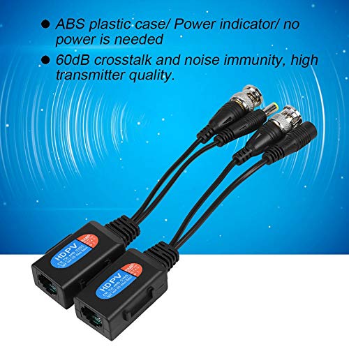 Passive CCTV -Balun -Sender Netzteil für HDCVI HDTVI Ahd Kamera. CVI. bei. Kameras. Die. 1080p. Analog. PDU. Kompatibel. HD. TVI. alle. Ahd .. hoch. Qualität.. Passive CCTV -Balun -Sender Netzteil für HDCVI HDTVI Ahd Kamera. CVI. bei. Kameras. Die. 1080p. Analog. PDU. Kompatibel. HD. TVI. alle. Ahd .. hoch. Qualität.. von aqxreight