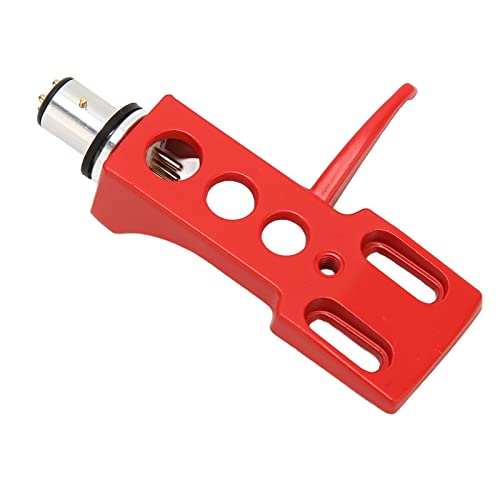 Plattentable Cart Headshell Aluminiumlegierung Hochfestes Stiftnadelhalter für Verschiedene PH -Rotpremiummaterial: Stiftnadelhalter Besteht aus Aluminiumlegierung, die Stark Ist (Rot) von aqxreight