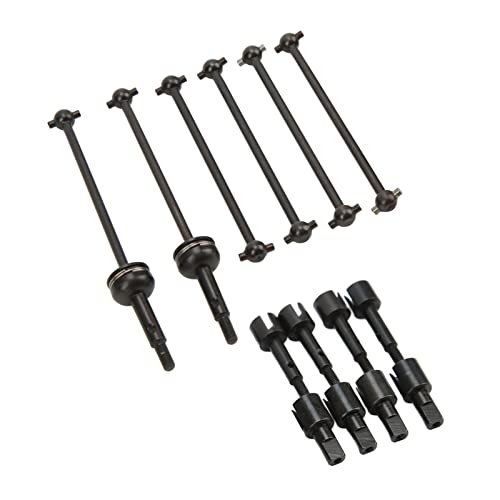 RC -Auto CVD Antriebswelle Hundeknochenrad Stubachse Set für Wltoys 144001 124018 124019 RC CVD -Antriebswelle Metall CVD -Antriebswelle Set RC Rad Stubachse RC Antrieb Achse Tasse RC von aqxreight