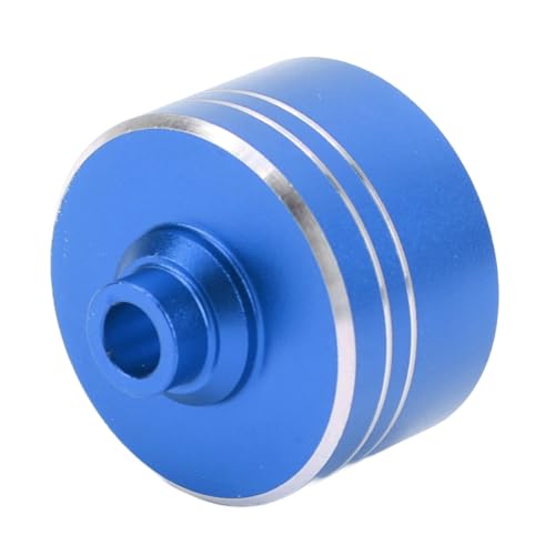 RC -Auto -Differentialgetriebe Aluminiumlegierung Stahl 45 Stahlgetriebe 7075 Differentialschale RC Diff Zahnradersatz für XV02 TT02 TT02B Blau (BLUE) von aqxreight