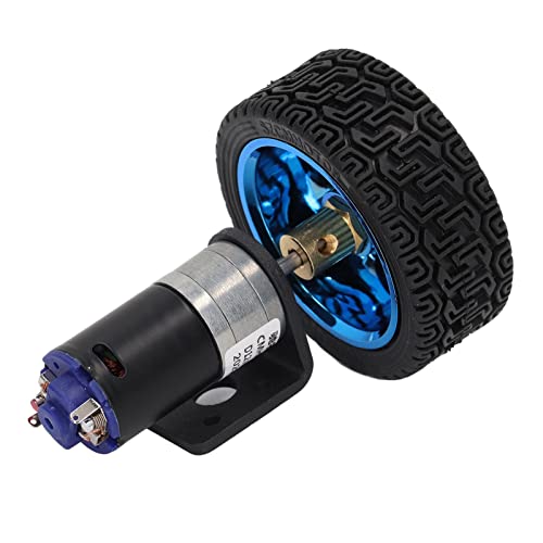 Reduktionsmotor -Set Miniatur -Gleichstrommotor mit Montagehalterung 25 Mm Hochtorsion für Auto 12V von aqxreight