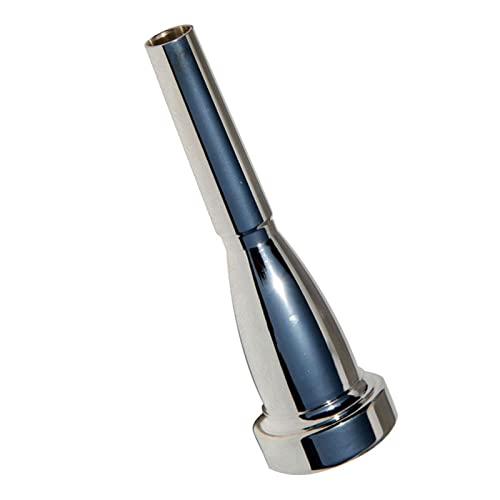 Silberfarbe Trompete Mundstück Reine Voll Kupfer Silberne Plattierung Trompete Mundstück Ersatz für Bach 1,5C Mundpropiecetrumpet Repräsentant und Conn und Kupfer (3c) von aqxreight