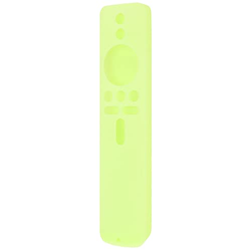 Silikon für TV -Stick 4K Slip Fernbedienungssch Nicht mit Lanyard Schwarz (Leuchtendes Grün) von aqxreight