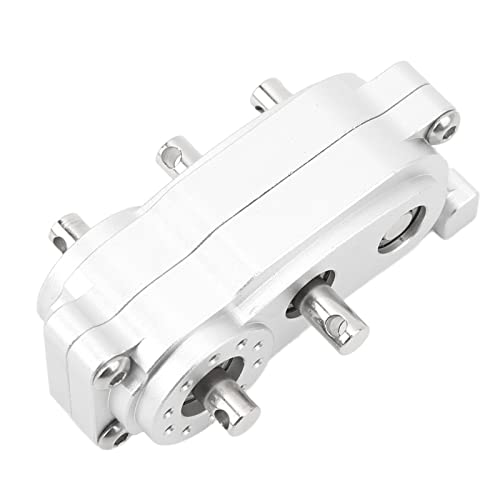 Übertragungskoffer 313 Mm Radstand 2 Geschwindigkeit CNC Bearbeitete Anodierte Aluminiumlegierung RC -Teile für SCX10 /10 RC -Auto Silber. überweisen. sehen. Es. attraktiv. überweisen. Und. machen. von aqxreight