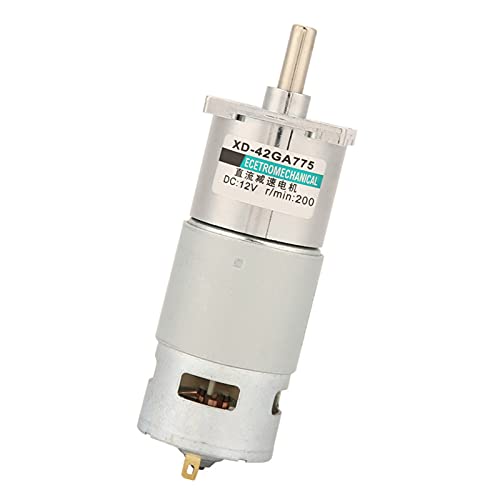 XD? 42GA775 DC Getriebe Motor Großer Torsionsgeschwindigkeitsmotor mit Halter (200RPM 12V) von aqxreight