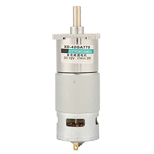 XD? 42GA775 DC Getriebe Motor Großer Torsionsgeschwindigkeitsmotor mit Halter (20RPM 12V) von aqxreight