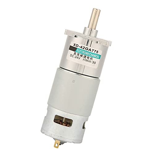XD? 42GA775 DC Getriebe Motor Großer Torsionsgeschwindigkeitsmotor mit Halter (30RPM 24V) von aqxreight