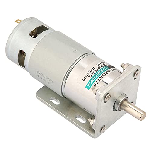 XD? 42GA775 DC Getriebe Motor Großer Torsionsgeschwindigkeitsmotor mit Halter (600RPM 24V) von aqxreight
