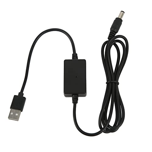 aqxreight 1,2 M USB 5 V zu DC 8V -Spannungskabel Step -up Spannungswandler Stromkabel für Schreibtischlampe und Lautsprecher DC5521 (DC5521) von aqxreight