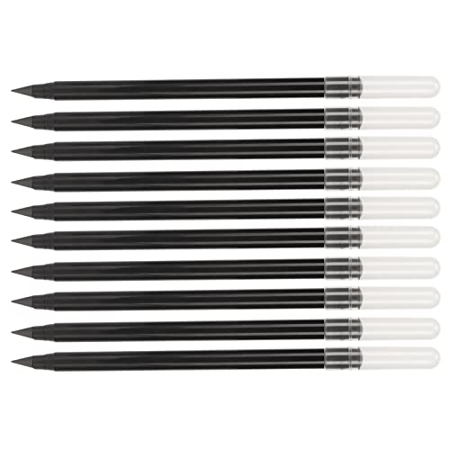 aqxreight 10 Pcs Inkl Bencil Schwarz Löschlich Wiederverwendbares Inkl Ewiger Bleistift mit Radiergummi Zum Malen von Skizzieren Pencilinfiniten Bleistiftpe PE von ABS Light Sturdy aqxreight 10 Pcs Inkl Bencil Schwarz Löschlich Wiederverwendbares Inkl Ewiger Bleistift mit Radiergummi Zum Malen von Skizzieren Pencilinfiniten Bleistiftpe PE von ABS Light Sturdy von aqxreight