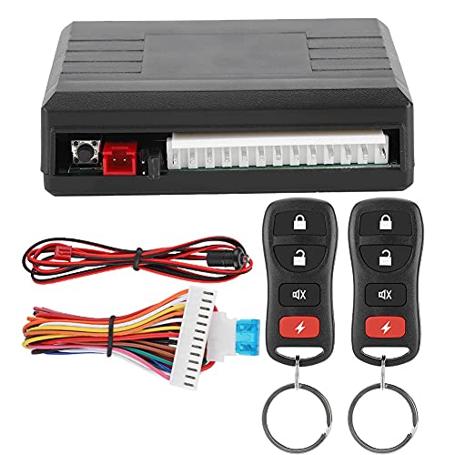 aqxreight Auto Keyless Entry System, Universal Auto Keyless Entry System Türschloss Zentralverriegelung Verriegelung Fernbedienung Kit von aqxreight