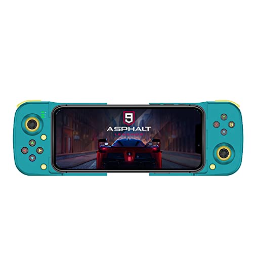 arVin Bluetooth Mobile Game Controller für iPhone Android PC, COD Mobile Gamepad Controller für iPhone14/13/12/11 Samsung Galaxy/OnePlus/Oppoi/Motorola/Huawei, mit Programmierbarer Rücktaste von arVin