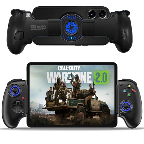 arVin Handy-Game-Controller für iOS/Android/Switch/PC/Xbox mit Halbleiter-Kühlventilator/Turbo/Hall-Joystick und Auslöser, kabelloser Gamepad-Joystick für iPhone/Samsung, Play Call of Duty/Genshin arVin Handy-Game-Controller für iOS/Android/Switch/PC/Xbox mit Halbleiter-Kühlventilator/Turbo/Hall-Joystick und Auslöser, kabelloser Gamepad-Joystick für iPhone/Samsung, Play Call of Duty/Genshin von arVin