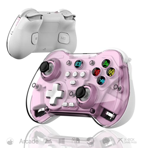 arVin Wireless Controller for PC/Android/iOS/Switch Bluetooth Gamepad with Hall Linear Trigger & Joystick/Turbo/Back Key,Support Steaming/Cloud Gaming arVin Wireless Controller for PC/Android/iOS/Switch Bluetooth Gamepad with Hall Linear Trigger & Joystick/Turbo/Back Key,Support Steaming/Cloud Gaming von arVin