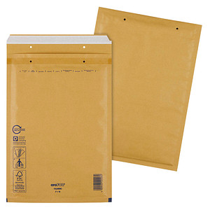 100 aroFOL® CLASSIC Luftpolstertaschen 7/G braun für DIN A4 von aroFOL® CLASSIC