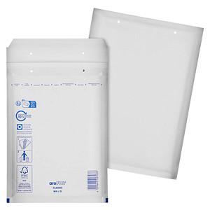 100 aroFOL® CLASSIC Luftpolstertaschen W4/D weiß für DIN A5 von aroFOL® CLASSIC