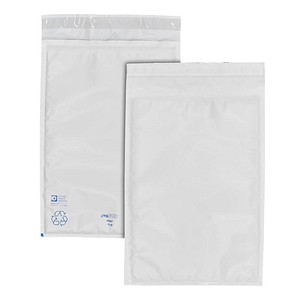100 aroFOL® POLY Luftpolstertaschen 7/G weiß für DIN A4 von aroFOL® POLY