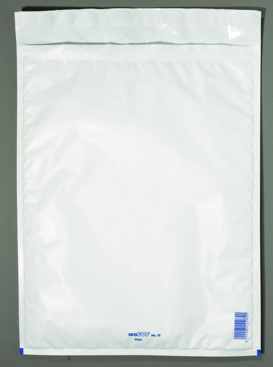 aroFOL® POLY Luftpolstertaschen Arofol Poly Gr.10 37x48 cm DIN B3 weiß von aroFOL® POLY