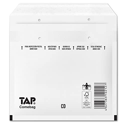 TAP Comebag 81021200 Luftpolster-Versandtaschen weiß TAP Comebag 81021200 Luftpolster-Versandtaschen weiß von aroFOL