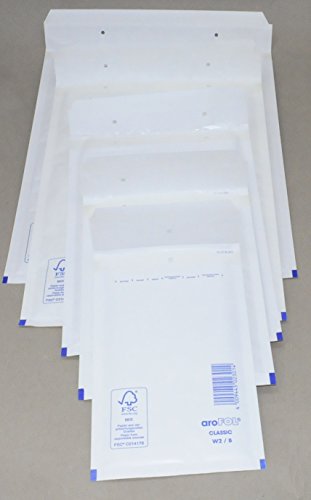 aroFOL® CLASSIC Luftpolsterversandtaschen weiß - Set von aroFOL