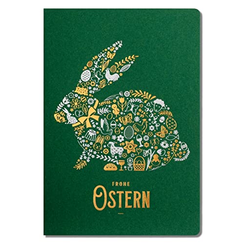 Art Nuvo EXKLUSIVE OSTERKARTEN SATZ VON 10 MANUFAKTURKARTEN IN GRÜN 120x170mm, VERGOLDETE UND GEPRÄGTE OSTERMOTIVE HERGESTELLT AUS MATTEM SCHMUCKPAPIER, MIT BEIGEN EINLAGEN UND UMSCHLÄGEN EE-0101B Art Nuvo EXKLUSIVE OSTERKARTEN SATZ VON 10 MANUFAKTURKARTEN IN GRÜN 120x170mm, VERGOLDETE UND GEPRÄGTE OSTERMOTIVE HERGESTELLT AUS MATTEM SCHMUCKPAPIER, MIT BEIGEN EINLAGEN UND UMSCHLÄGEN EE-0101B von art nuvo