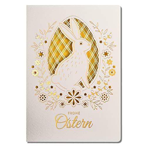Art Nuvo NUVO – EXKLUSIVE OSTERKARTEN – LASERGESCHNITTENE UND VERGOLDETE OSTERMOTIVE, BUNTE EINLAGEN UND WEISSE UMSCHLÄGE IN EINEM SET VON 10 STÜCK 120X170mm, EE_108_DE Art Nuvo NUVO – EXKLUSIVE OSTERKARTEN – LASERGESCHNITTENE UND VERGOLDETE OSTERMOTIVE, BUNTE EINLAGEN UND WEISSE UMSCHLÄGE IN EINEM SET VON 10 STÜCK 120X170mm, EE_108_DE von art nuvo