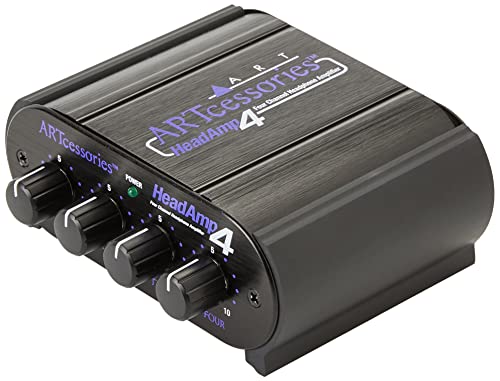 ART Pro Audio HeadAMP 4 - Eight Output Stereo Headphone Amp von art