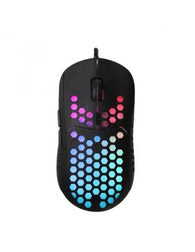 ART Cabo Optical Mouse 6400Dpi RGB AM-99 Ultra hell von ART