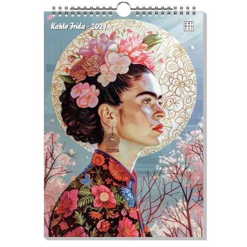 artboxONE Kalender 2024 Kahlo Frida Wandkalender A4 2024 Menschen von artboxONE