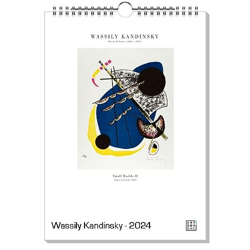 artboxONE Kalender 2024 Wassily Kandinsky Wandkalender A4 2024 Abstrakt von artboxONE