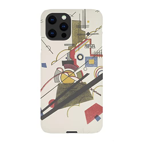 artboxONE Premium-Case Handyhülle für Apple iPhone 12 Pro Max Fröhlicher Aufstieg von Kandinsky von Culture Images von artboxONE