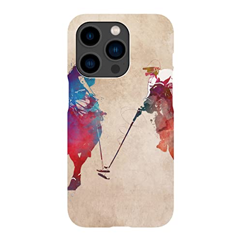 artboxONE Premium-Case Handyhülle für Apple iPhone 14 Pro Polo Sport von Justyna Jaszke von artboxONE