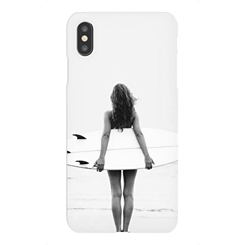 artboxONE Premium-Case Handyhülle für Apple iPhone XS Max Surf Girl von Gal Design von artboxONE