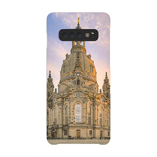 artboxONE Premium-Case Handyhülle für Samsung Galaxy S10 Frauenkirche in Dresden von Michael Valjak von artboxONE