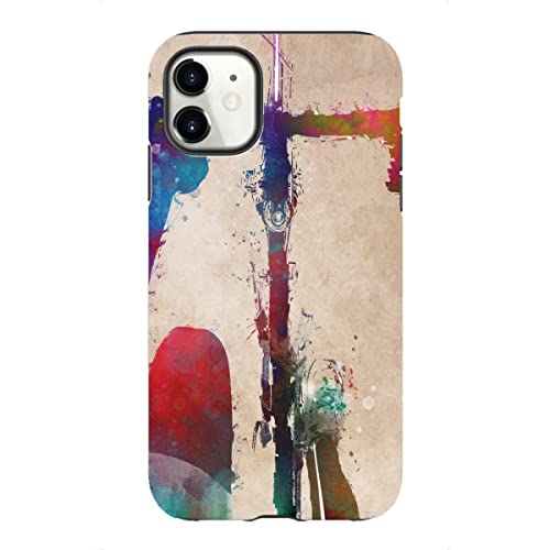 artboxONE Tough-Case Handyhülle für Apple iPhone 11 "Cycler Art von Justyna Jaszke von artboxONE