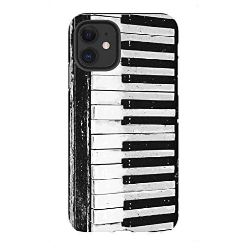 artboxONE Tough-Case Handyhülle für Apple iPhone 12 Mini Piano Music Art von Justyna Jaszke von artboxONE
