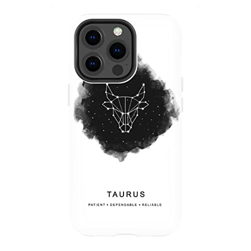 artboxONE Tough-Case Handyhülle für Apple iPhone 13 Pro Taurus Zodiac von MIUUS Studio von artboxONE