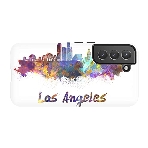 artboxONE Tough-Case Handyhülle für Samsung Galaxy S22 LOS Angeles Skyline-f von Paul Rommer von artboxONE