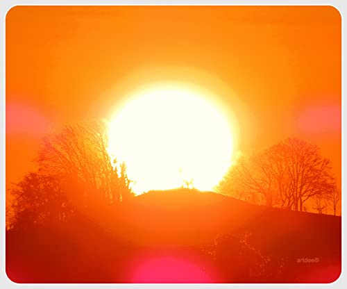 artdee Mauspad Motiv Sonnenaufgang Gaming Mauspad 23 x 18 cm artdee Mauspad Motiv Sonnenaufgang Gaming Mauspad 23 x 18 cm von artdee