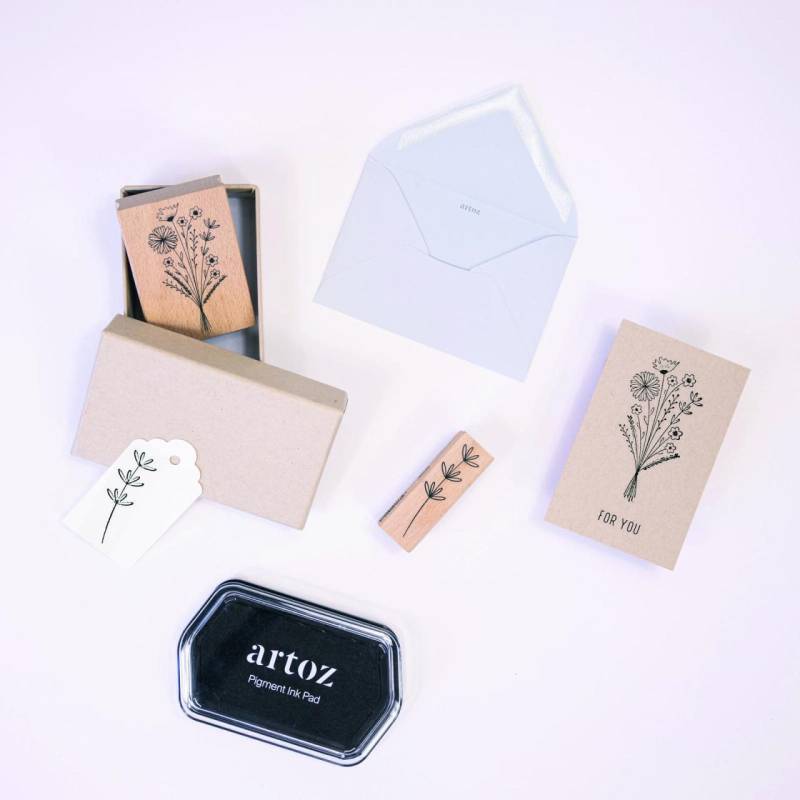 artoz Motivstempel Blumenstrauss von artoz