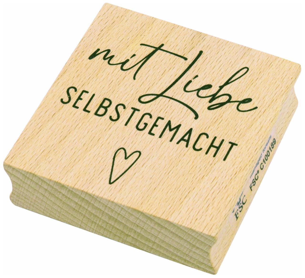artoz Motivstempel Mit Liebe gemacht artoz Motivstempel Mit Liebe gemacht von artoz