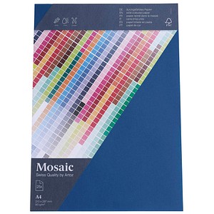 artoz Briefpapier Mosaic marine DIN A4 90 g/qm 25 Blatt von artoz