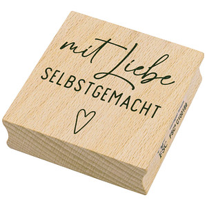 artoz Motivstempel Mit Liebe gemacht 4,0 x 6,0 cm artoz Motivstempel Mit Liebe gemacht 4,0 x 6,0 cm von artoz